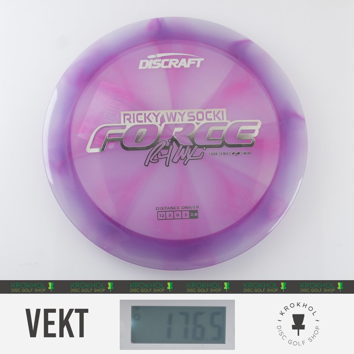 Discraft Z Swirl Force 2025 | Overstable Distance Driver - Krokhol