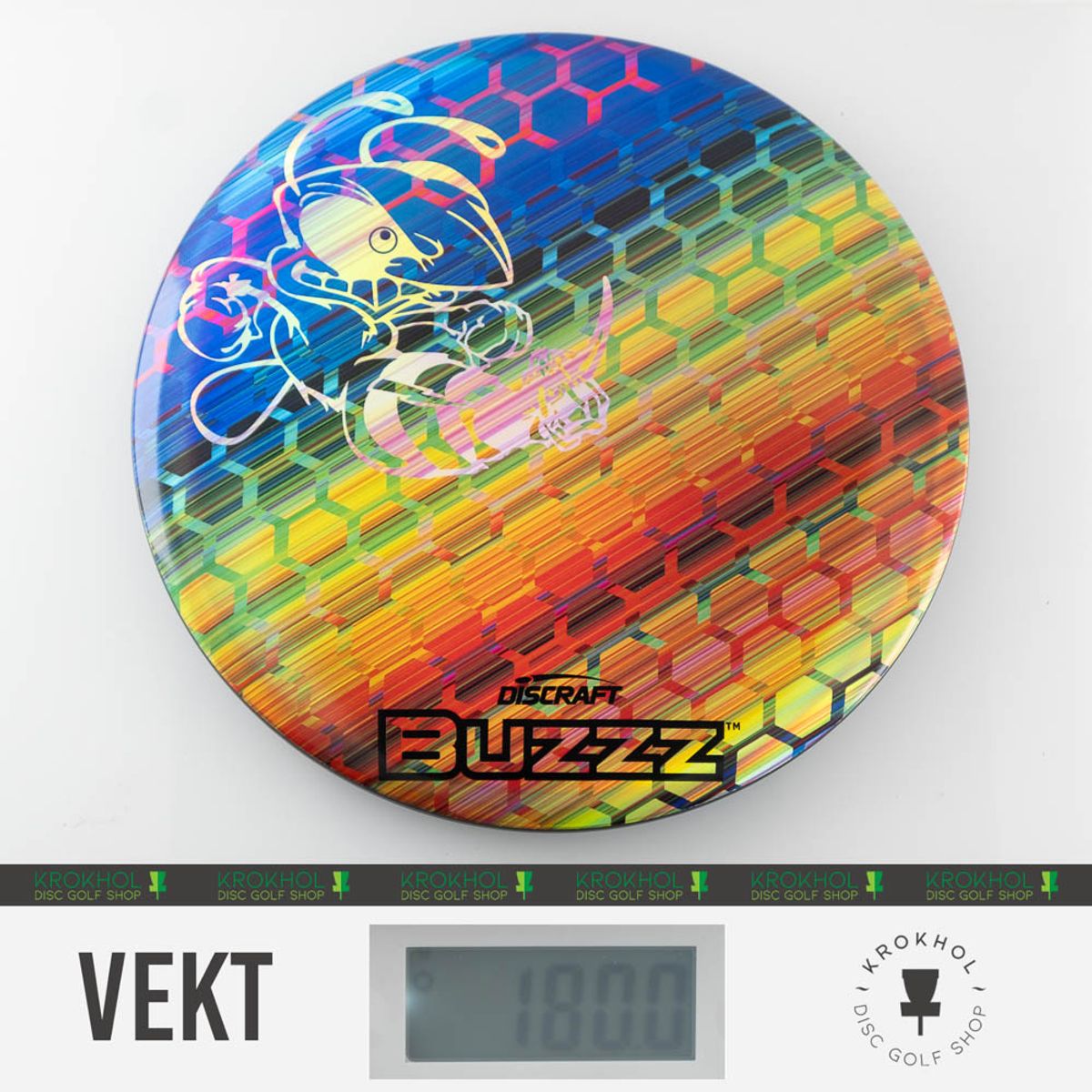 ESP Full Foil SuperColor Buzzz Honeycomb - Silver Buzzz Stamp