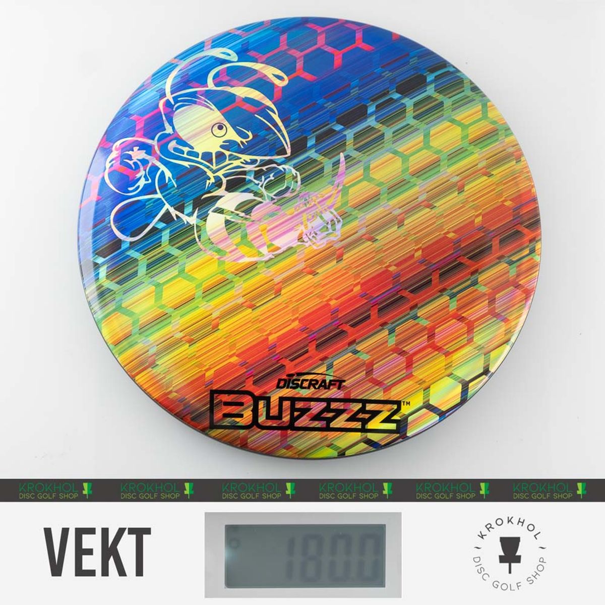 ESP Full Foil SuperColor Buzzz Honeycomb - Silver Buzzz Stamp