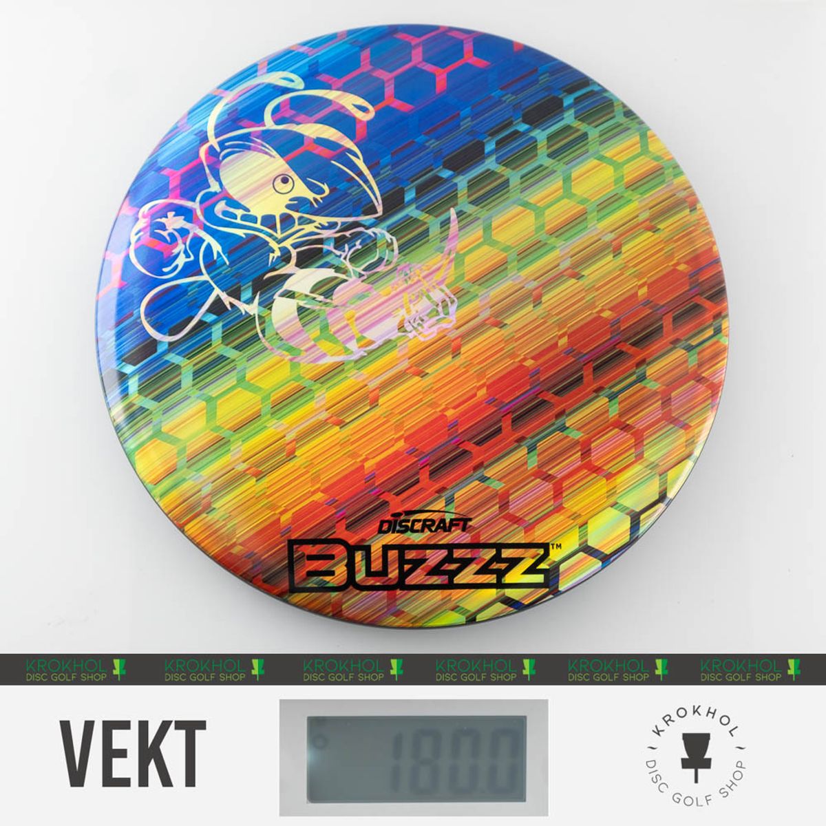 ESP Full Foil SuperColor Buzzz Honeycomb - Silver Buzzz Stamp