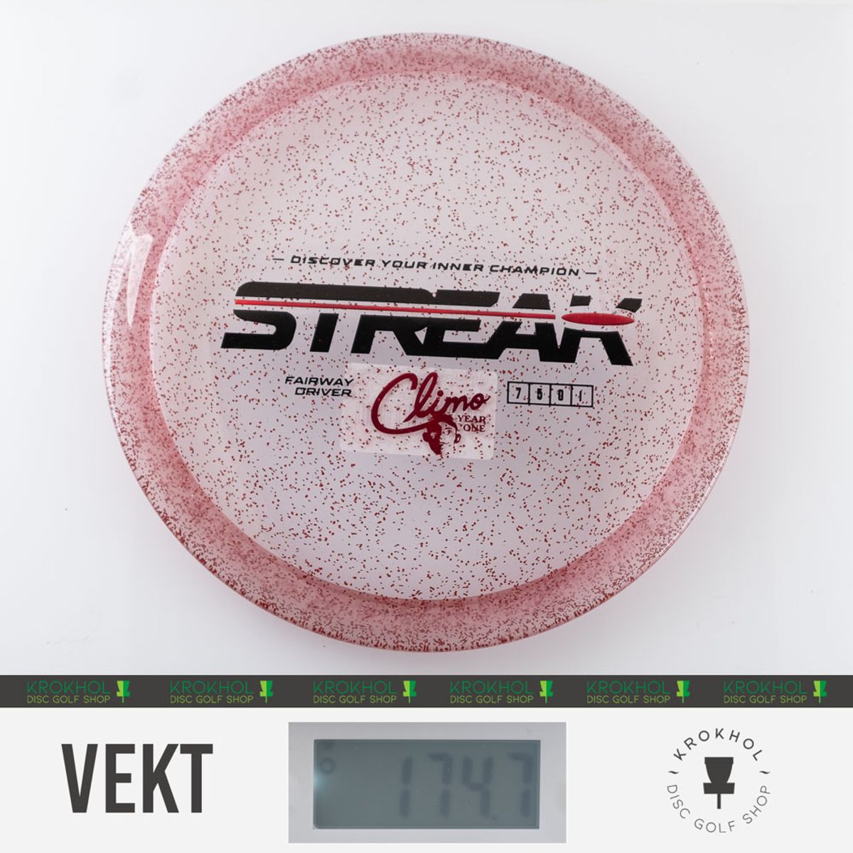 Victory Line Sparkle Streak - Limited Edition One Year Streak