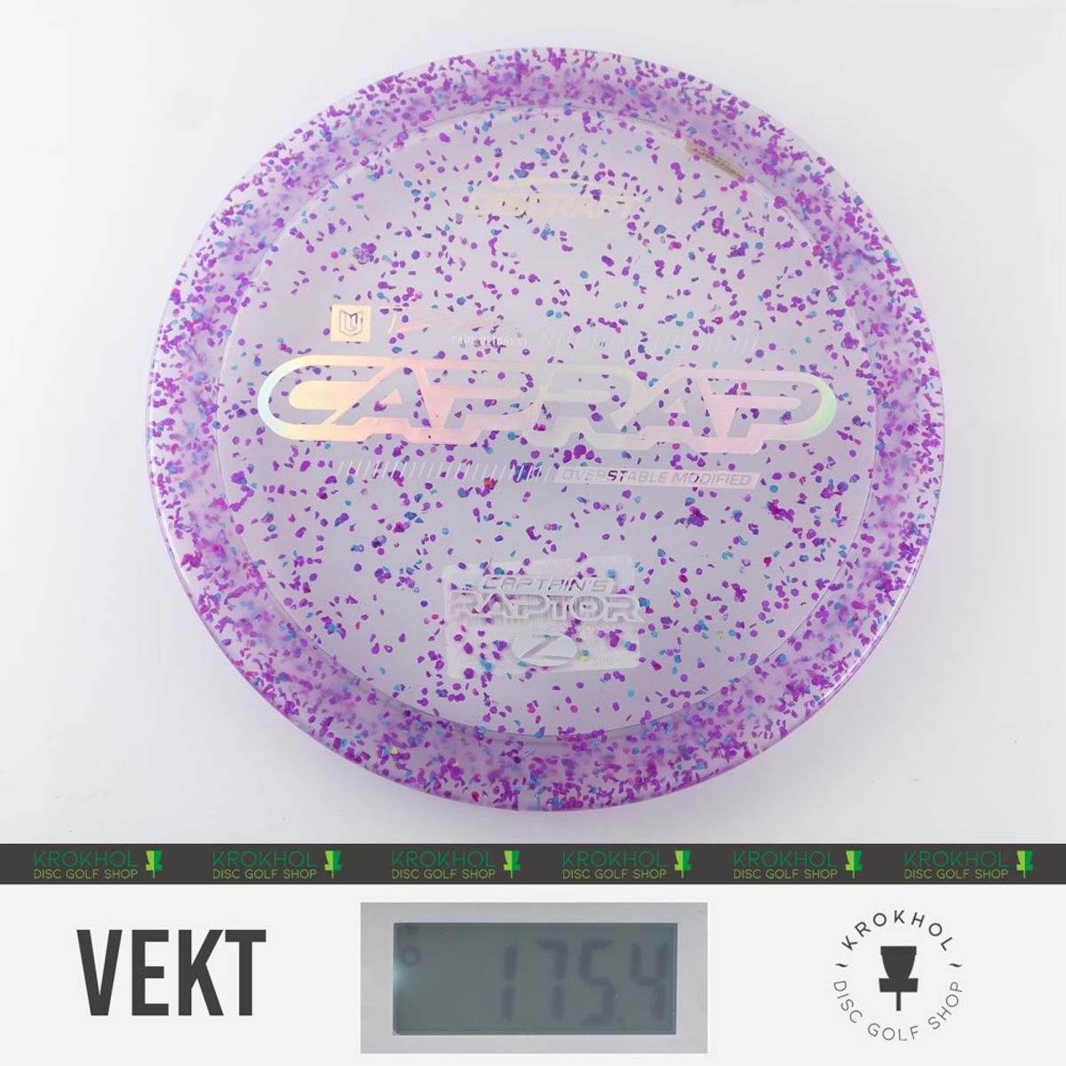 Z Swirl Captain´s Raptor - 2025 - Krokhol Disc Golf Shop