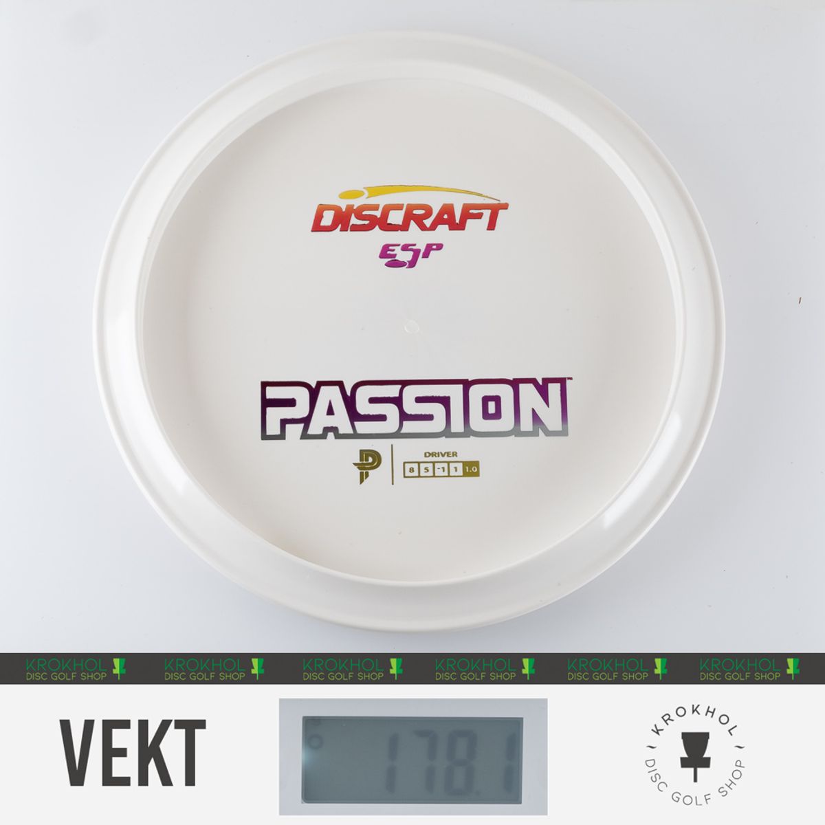 ESP Passion - Solid White Bottom Stamp