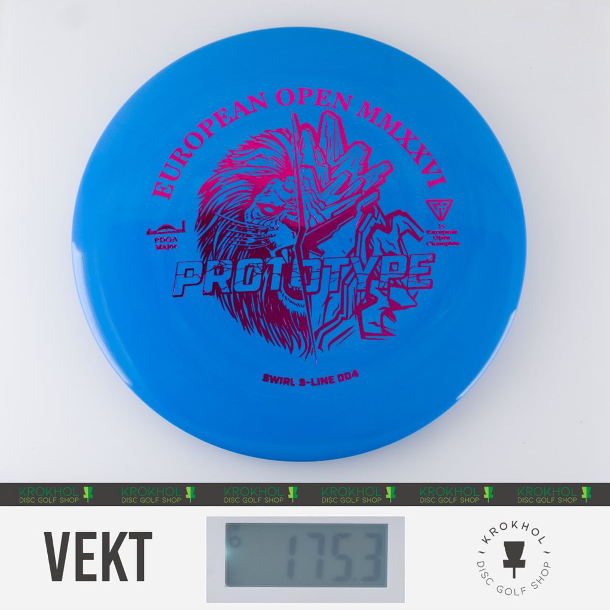 S-Line Swirl DD4 - European Open 2026 Fundraiser