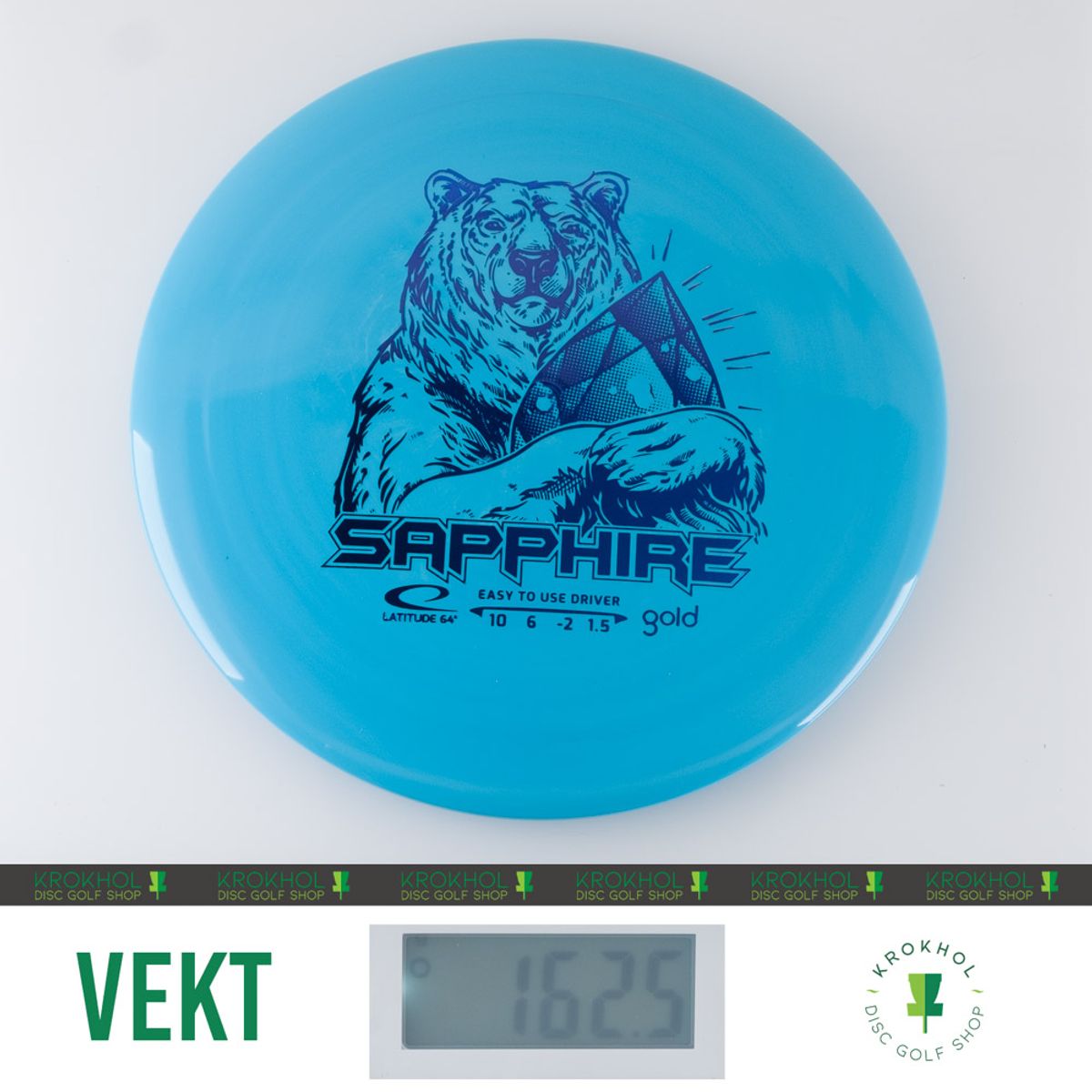 Latitude 64 Gold Sapphire - Distance Driver - Krokhol Disc Golf Shop