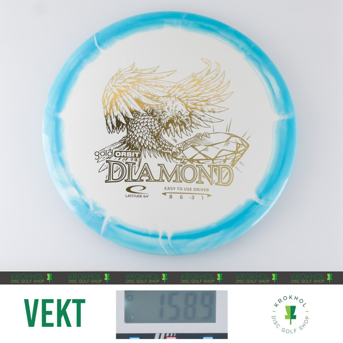 Gold Orbit Diamond
