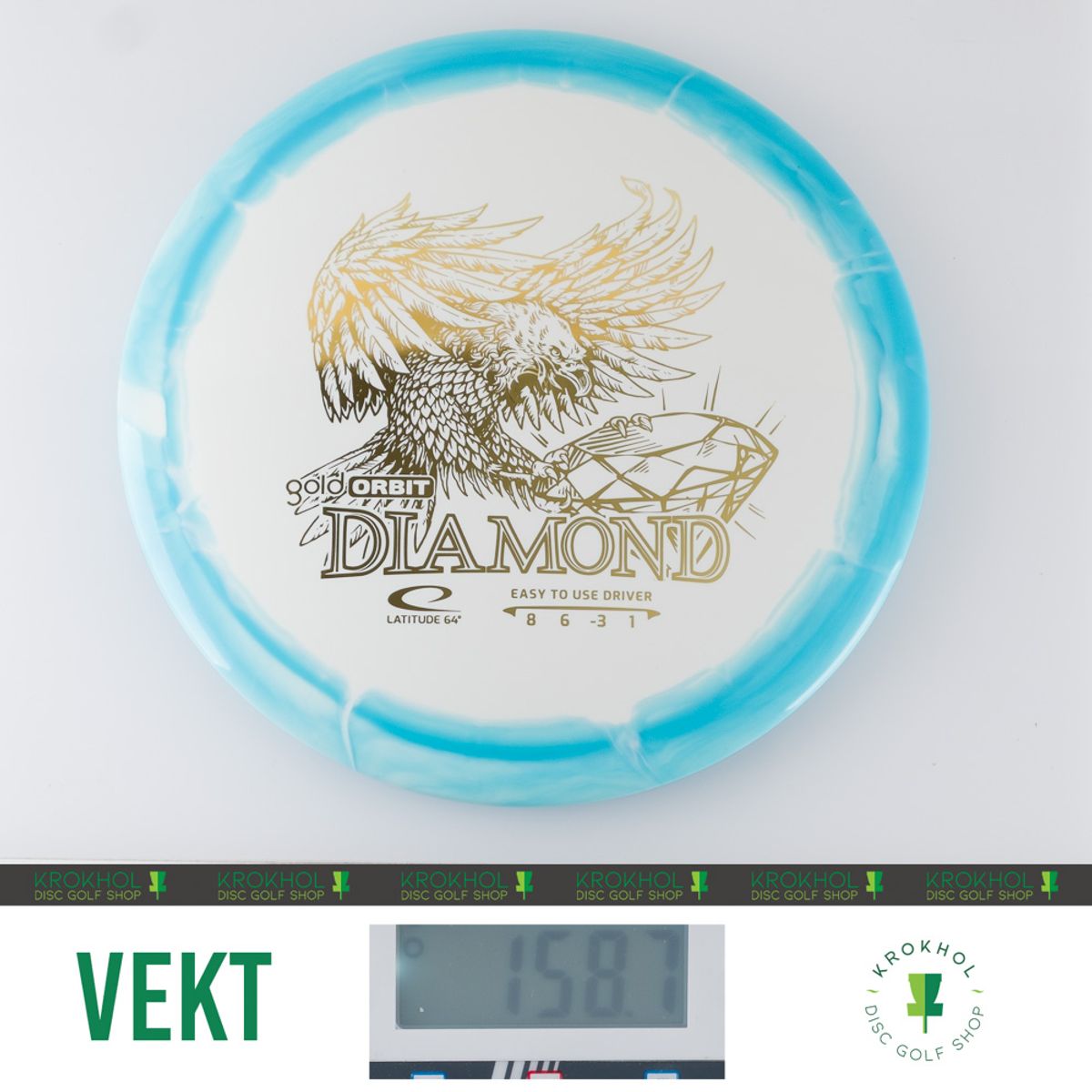 Gold Orbit Diamond