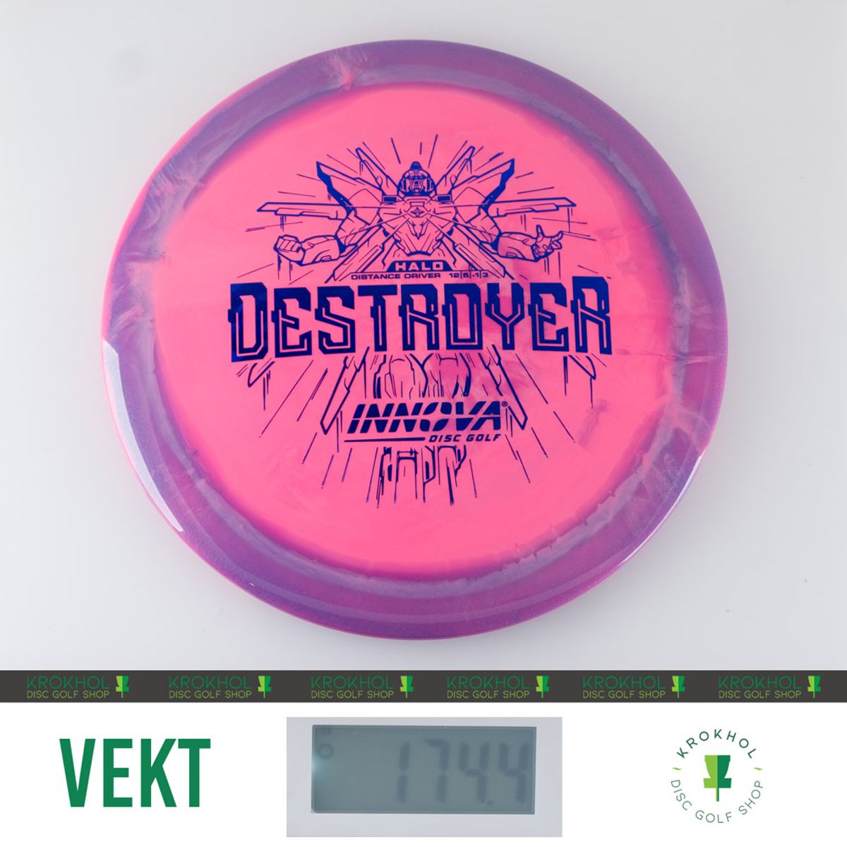 Innova Halo Star Destroyer F2 173-175g – Scegli Il Colore – Driver Da Distanza Per Disc Golf