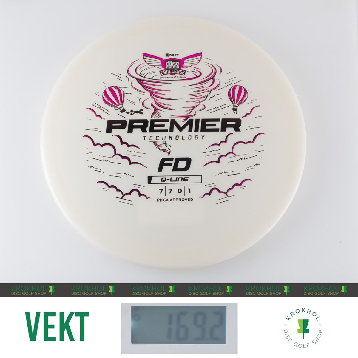 Q-Line Premier FD - Discmania Challenge Fundraiser