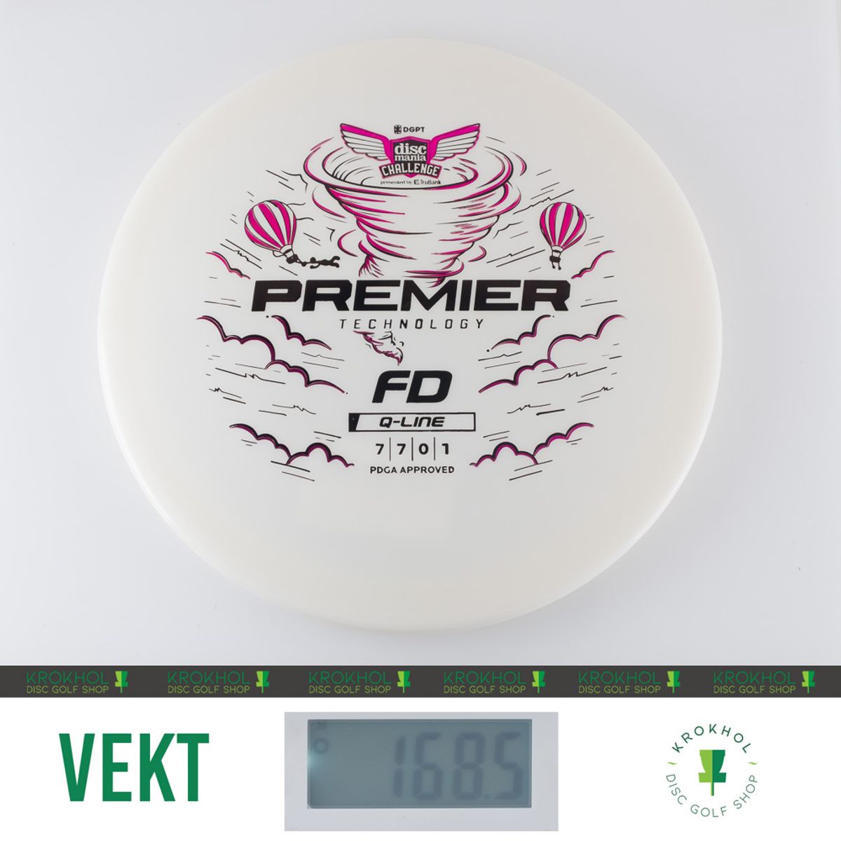 Q-Line Premier FD - Discmania Challenge Fundraiser