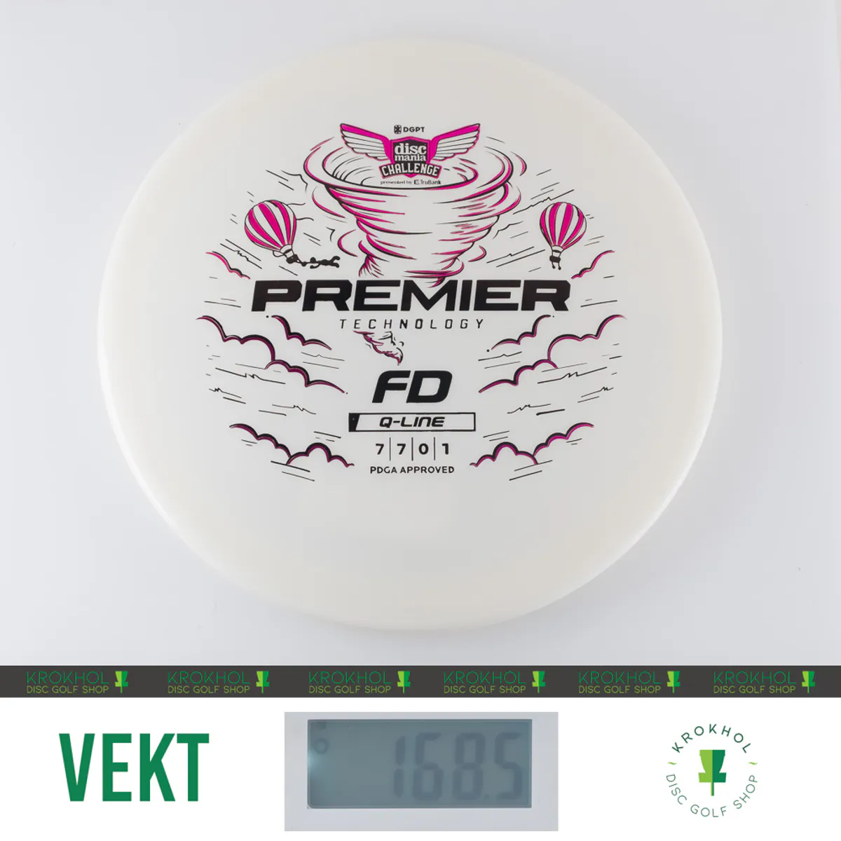 Q-Line Premier FD - Discmania Challenge Fundraiser
