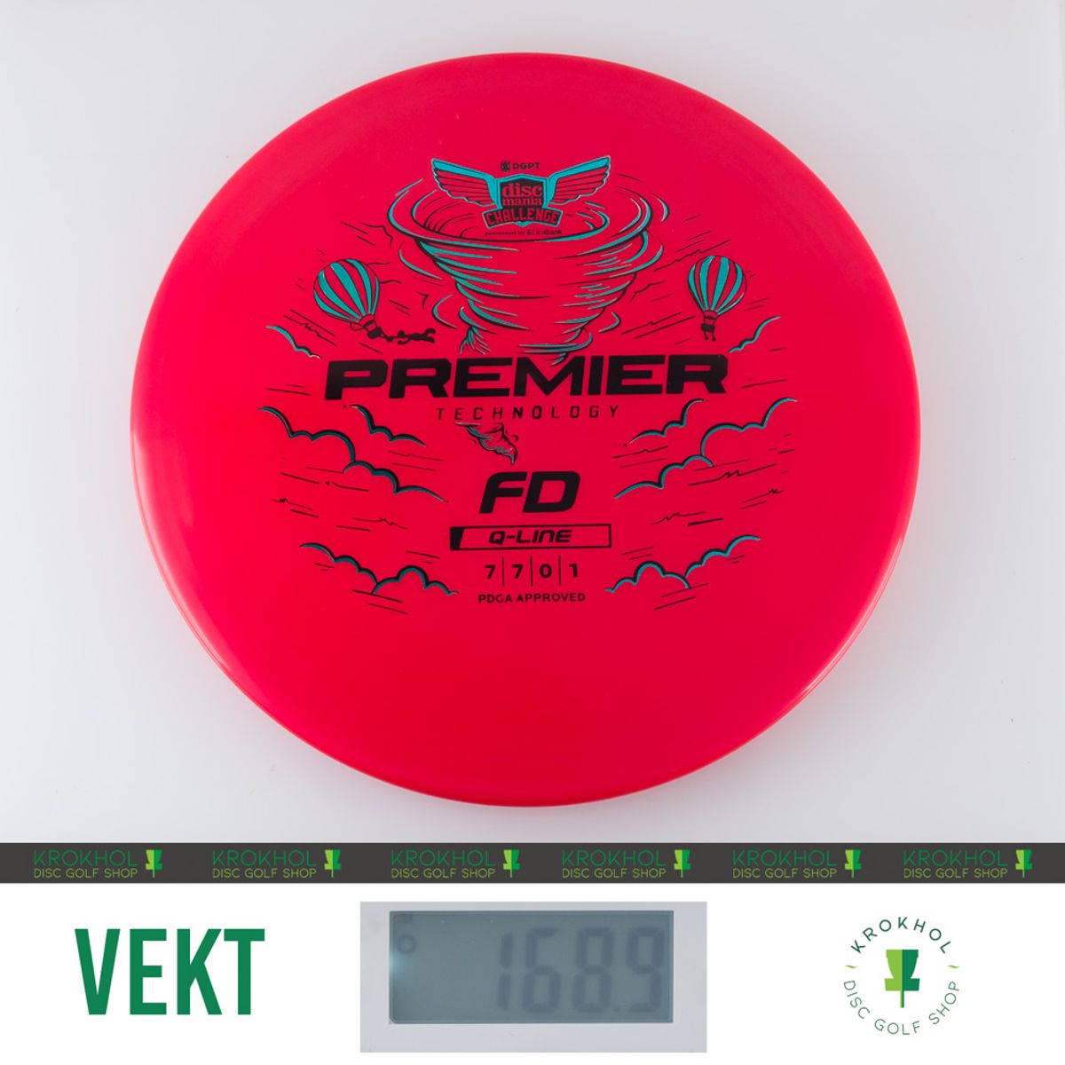 Q-Line Premier FD - Discmania Challenge Fundraiser