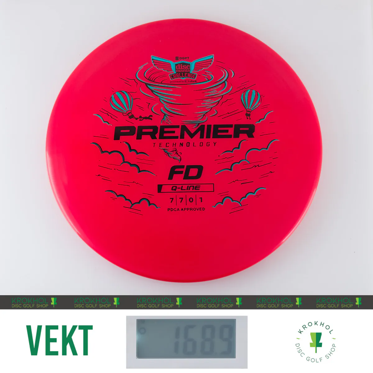 Q-Line Premier FD - Discmania Challenge Fundraiser