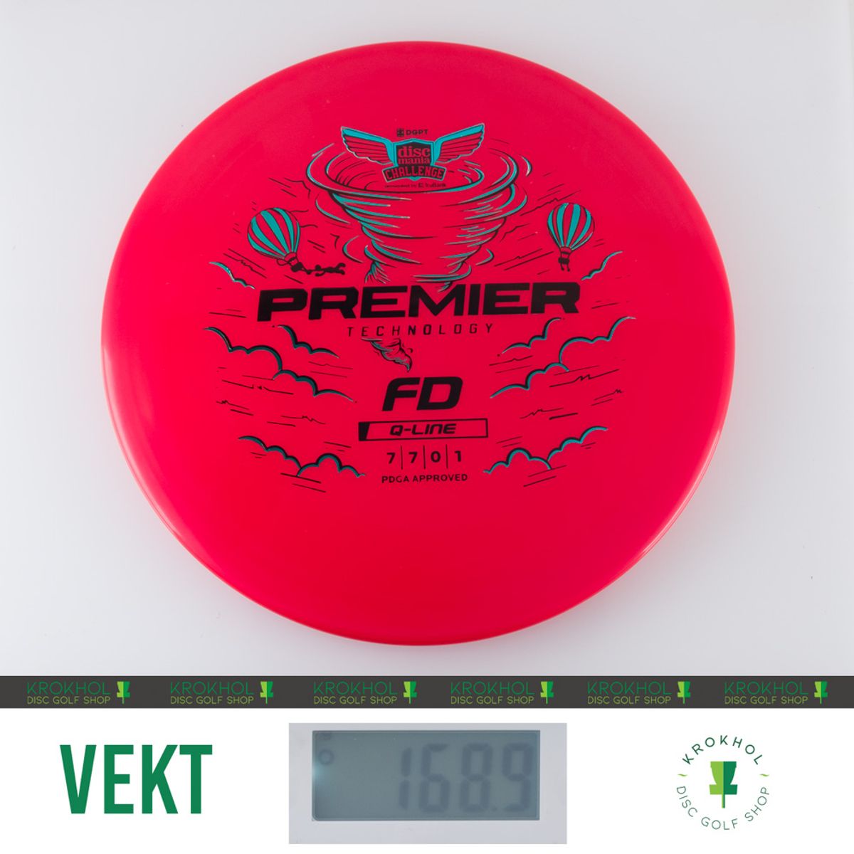 Q-Line Premier FD - Discmania Challenge Fundraiser