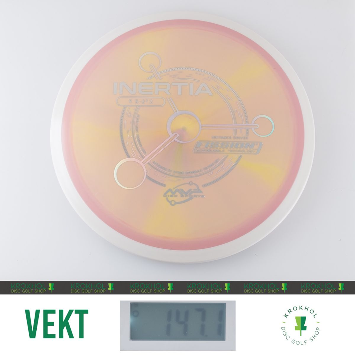 MVP Fission Inertia Distance Driver | Krokhol DGS - Krokhol Disc