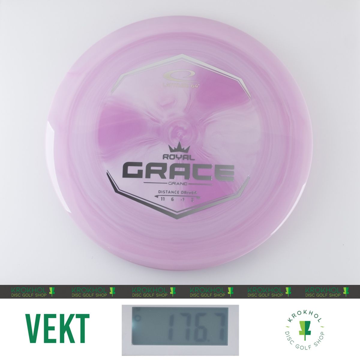 Latitude 64 Grand Grace - Distance Driver - Krokhol Disc Golf Shop
