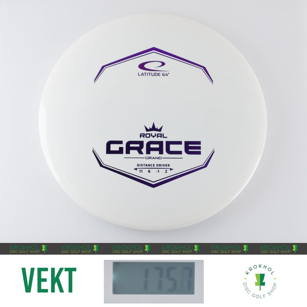 Latitude 64 Grand Grace - Distance Driver - Krokhol Disc Golf Shop