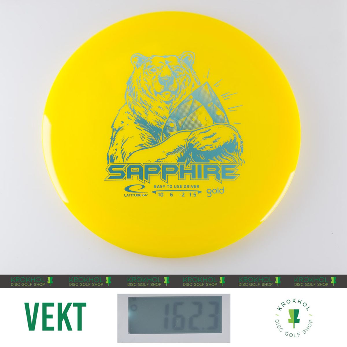 Latitude 64 Gold Sapphire - Distance Driver - Krokhol Disc Golf Shop