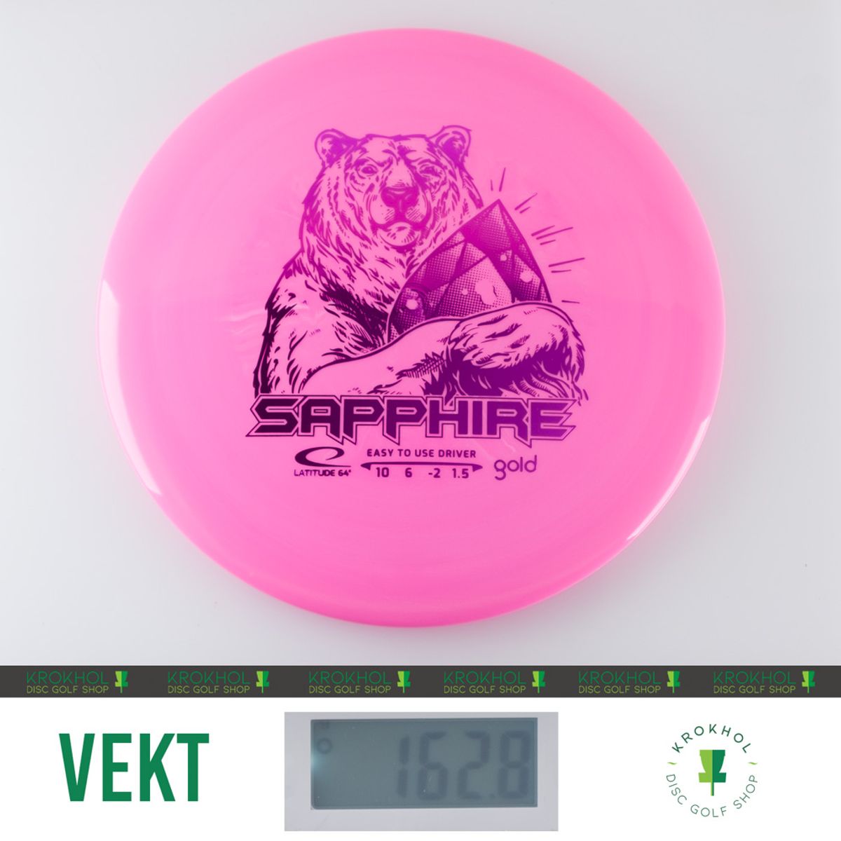 Latitude 64 Gold Sapphire - Distance Driver - Krokhol Disc Golf Shop