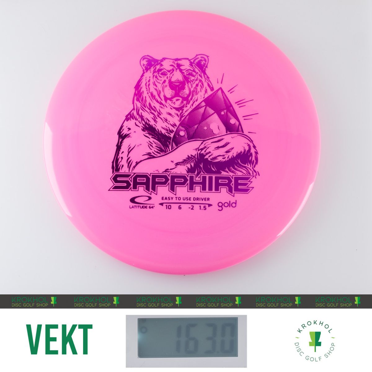 Latitude 64 Gold Sapphire - Distance Driver - Krokhol Disc Golf Shop