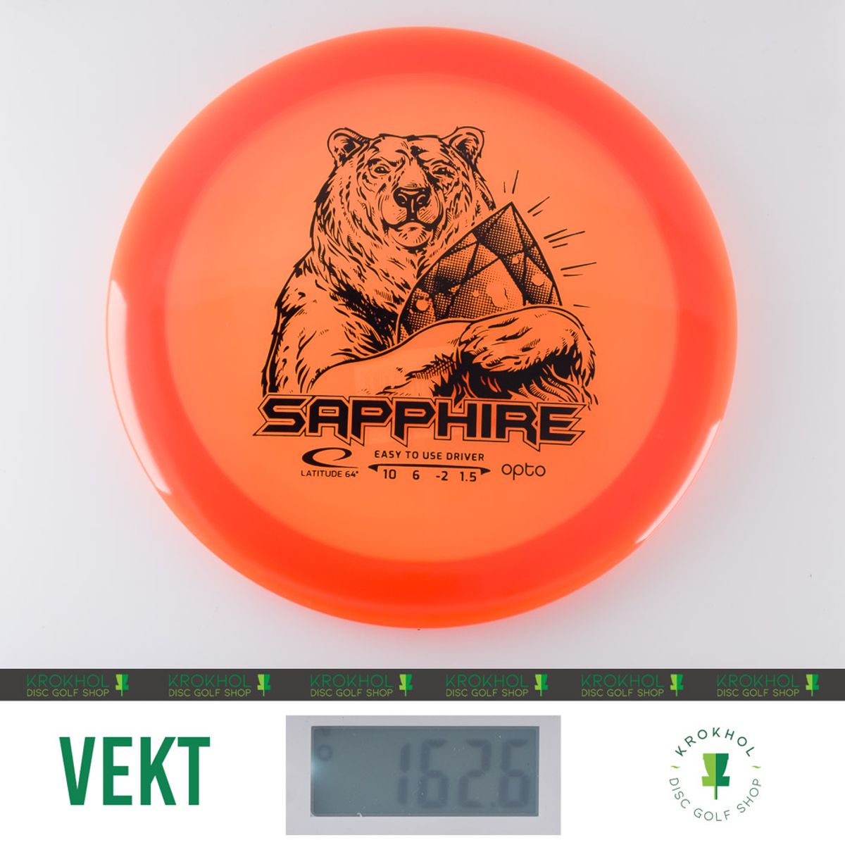 Latitude 64 Opto Sapphire - Distance Driver - Krokhol Disc Golf Shop