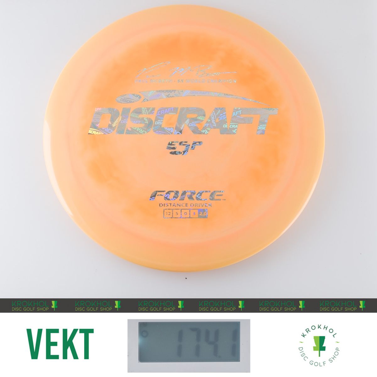 ESP Force - Paul McBeth Signature Series