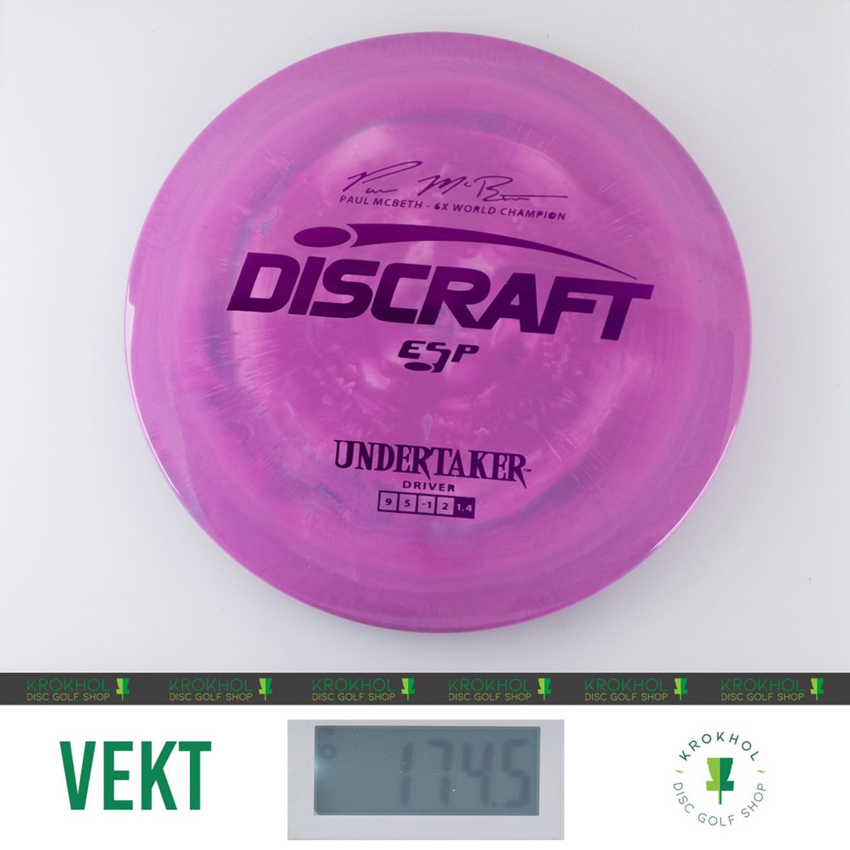 ESP Undertaker - Paul McBeth Signature Series