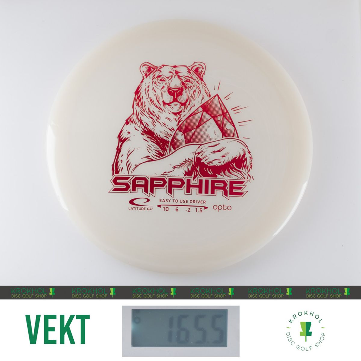 Latitude 64 Opto Sapphire - Distance Driver - Krokhol Disc Golf Shop