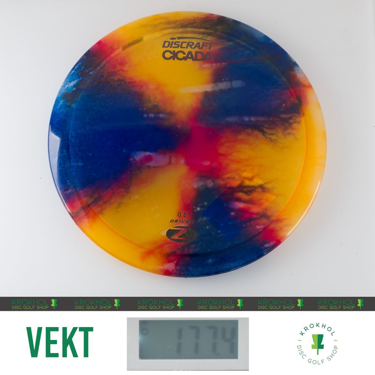 航空電子 / 3色カセットRecycle Discraft Z Line Fly Dye Cicada - Fairwaydriver - Krokhol Disc Golf