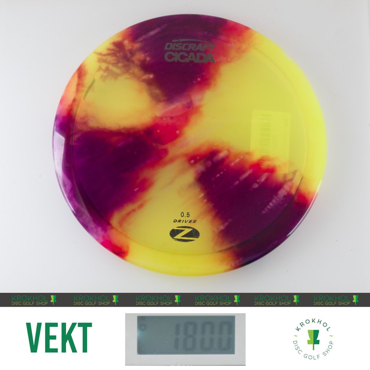Discraft Z Line Fly Dye Cicada - Fairwaydriver - Krokhol Disc Golf