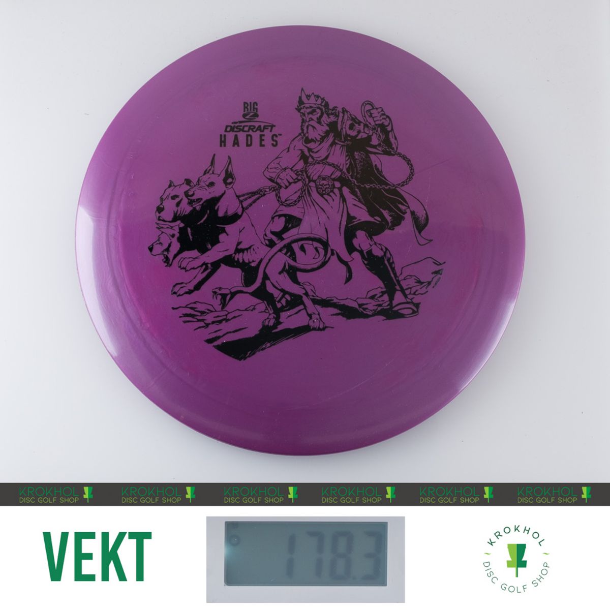 Big Z Hades fra Discraft - Krokhol Disc Golf Shop