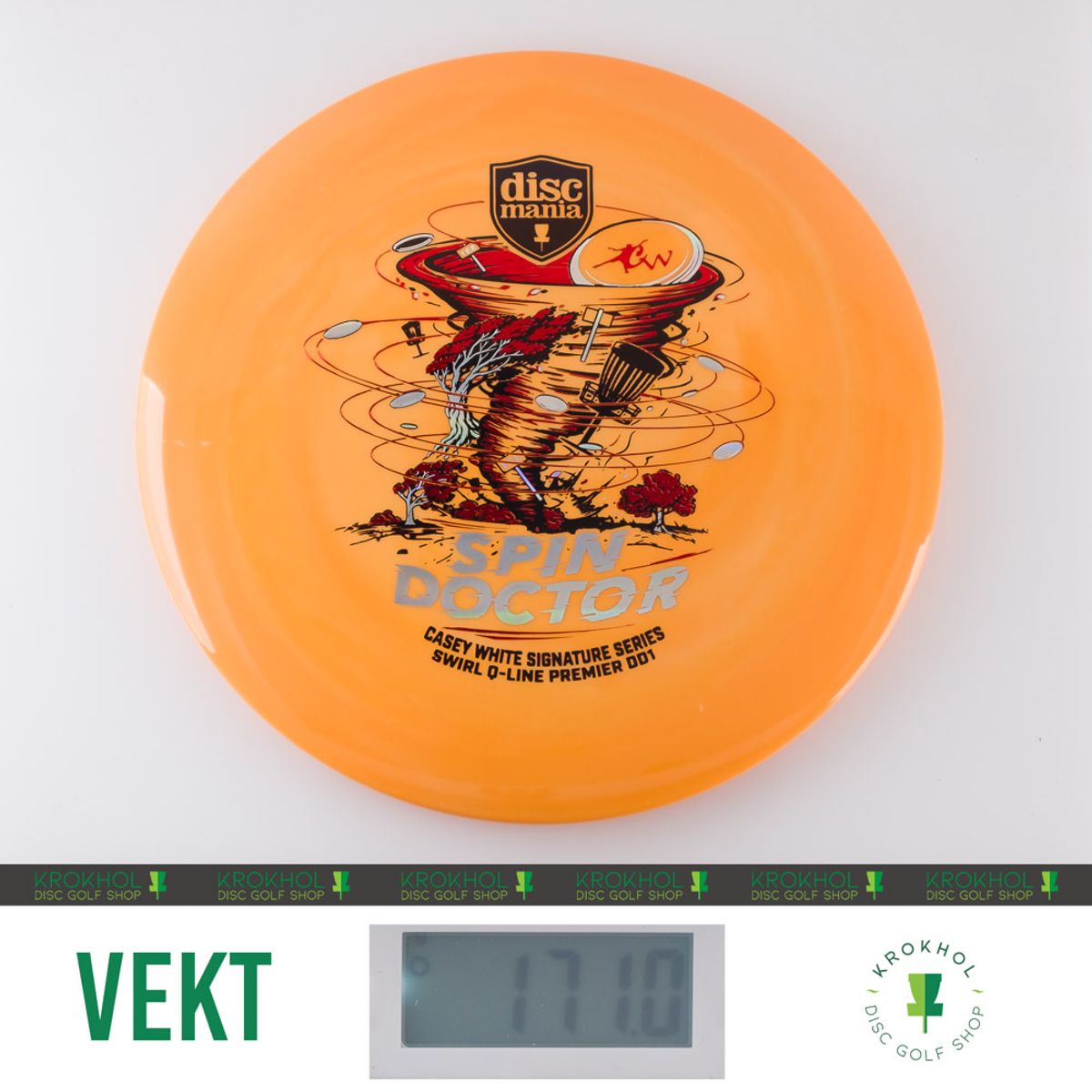 Q-Line Swirl Premier DD1 - Spin Doctor - Casey White Signature Series