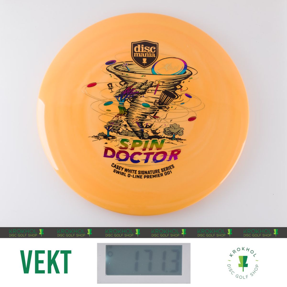 Q-Line Swirl Premier DD1 - Spin Doctor - Casey White Signature Series