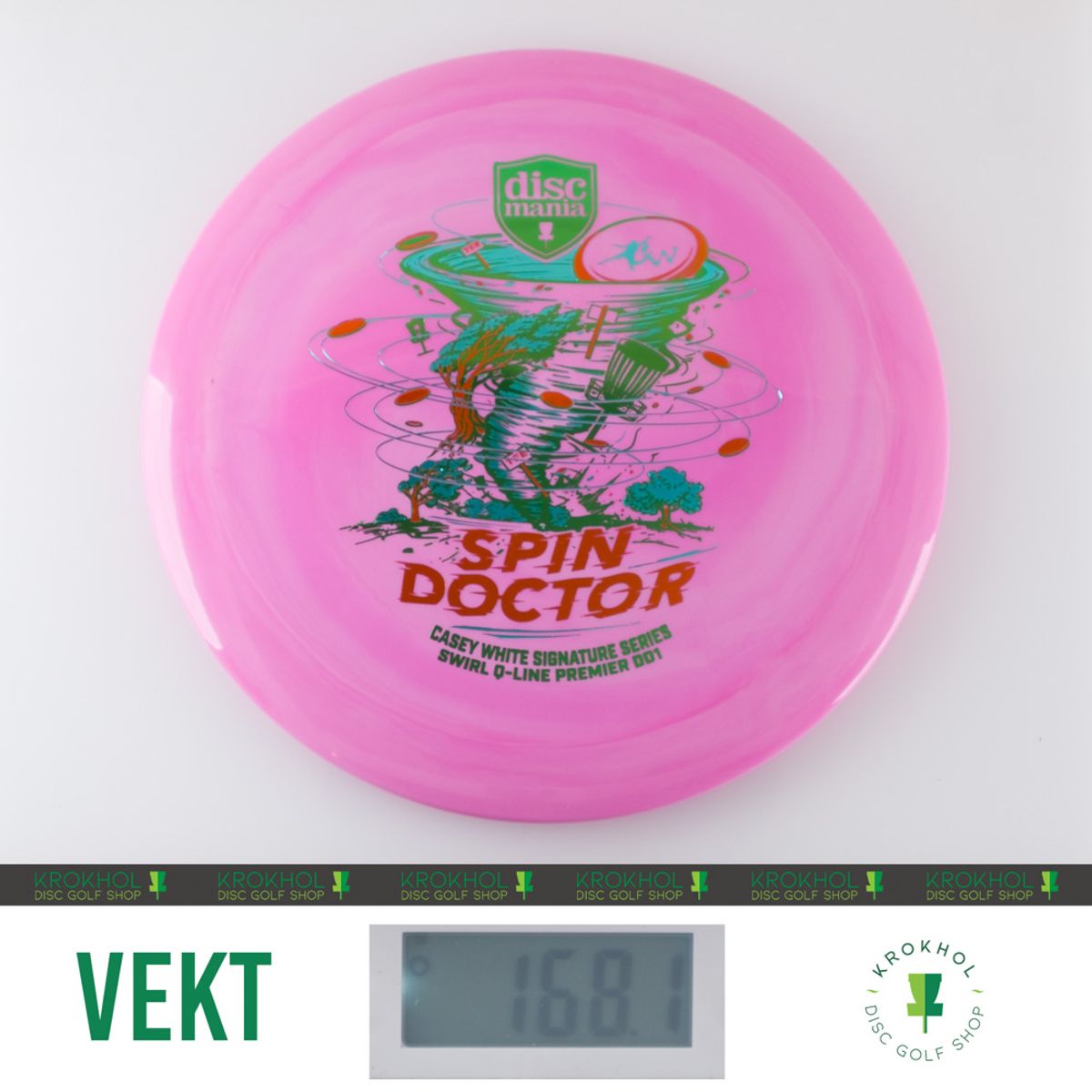 Q-Line Swirl Premier DD1 - Spin Doctor - Casey White Signature Series
