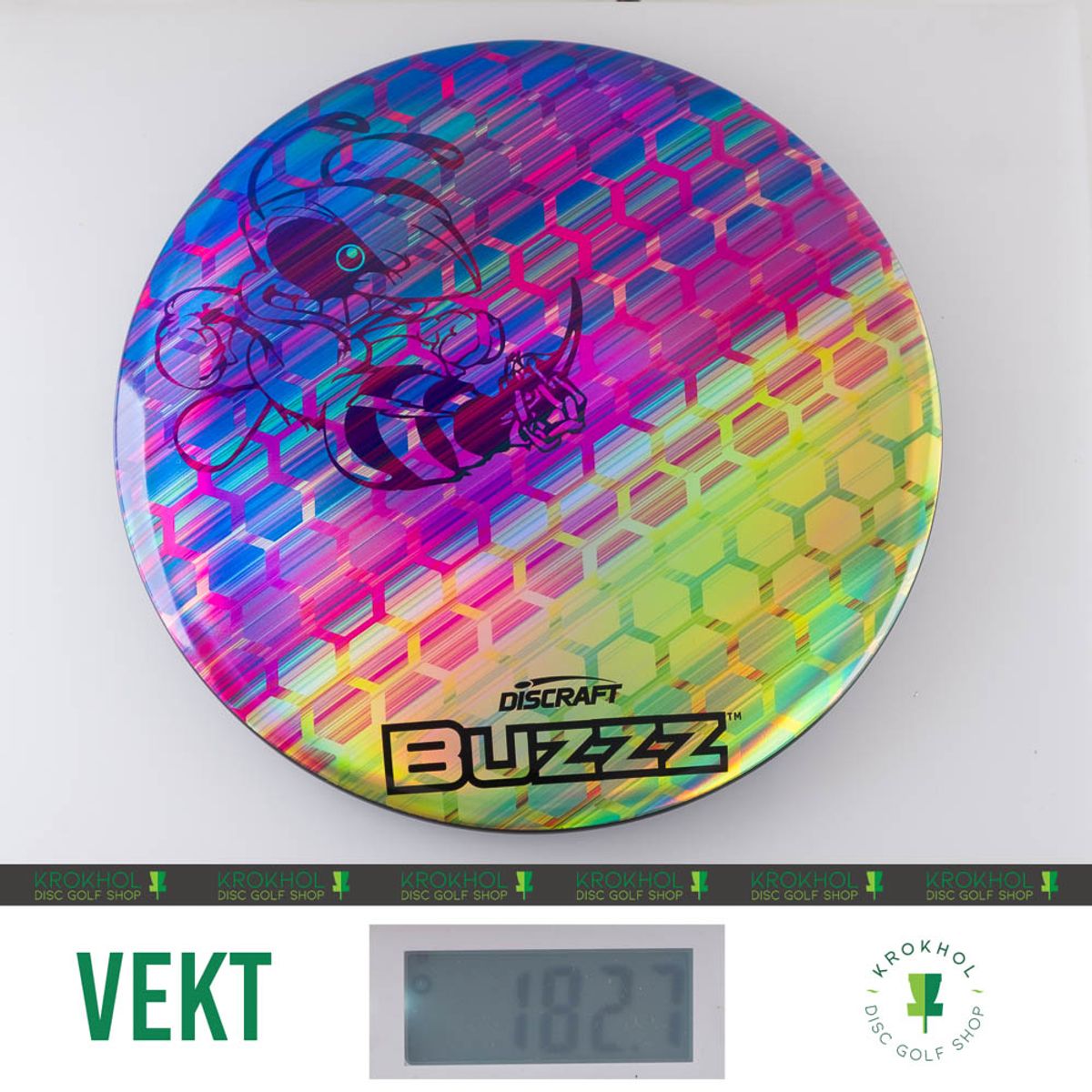 ESP Full Foil SuperColor Buzzz Honeycomb - Black Buzzz Stamp