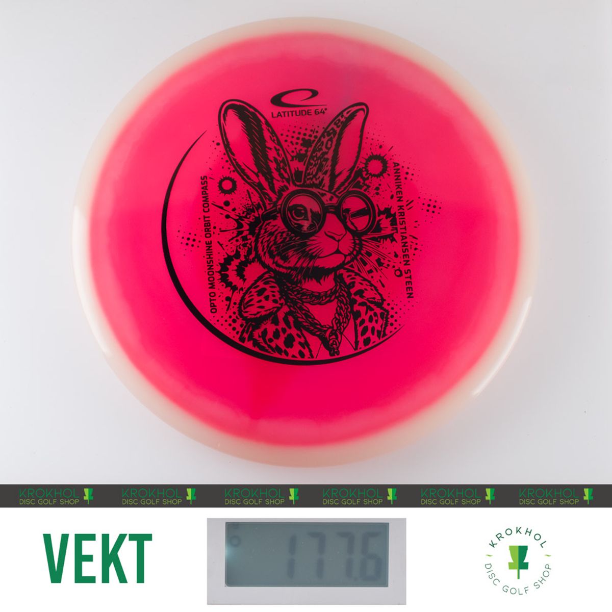 Opto Orbit Moonshine Glow Compass - Anniken K. Steen