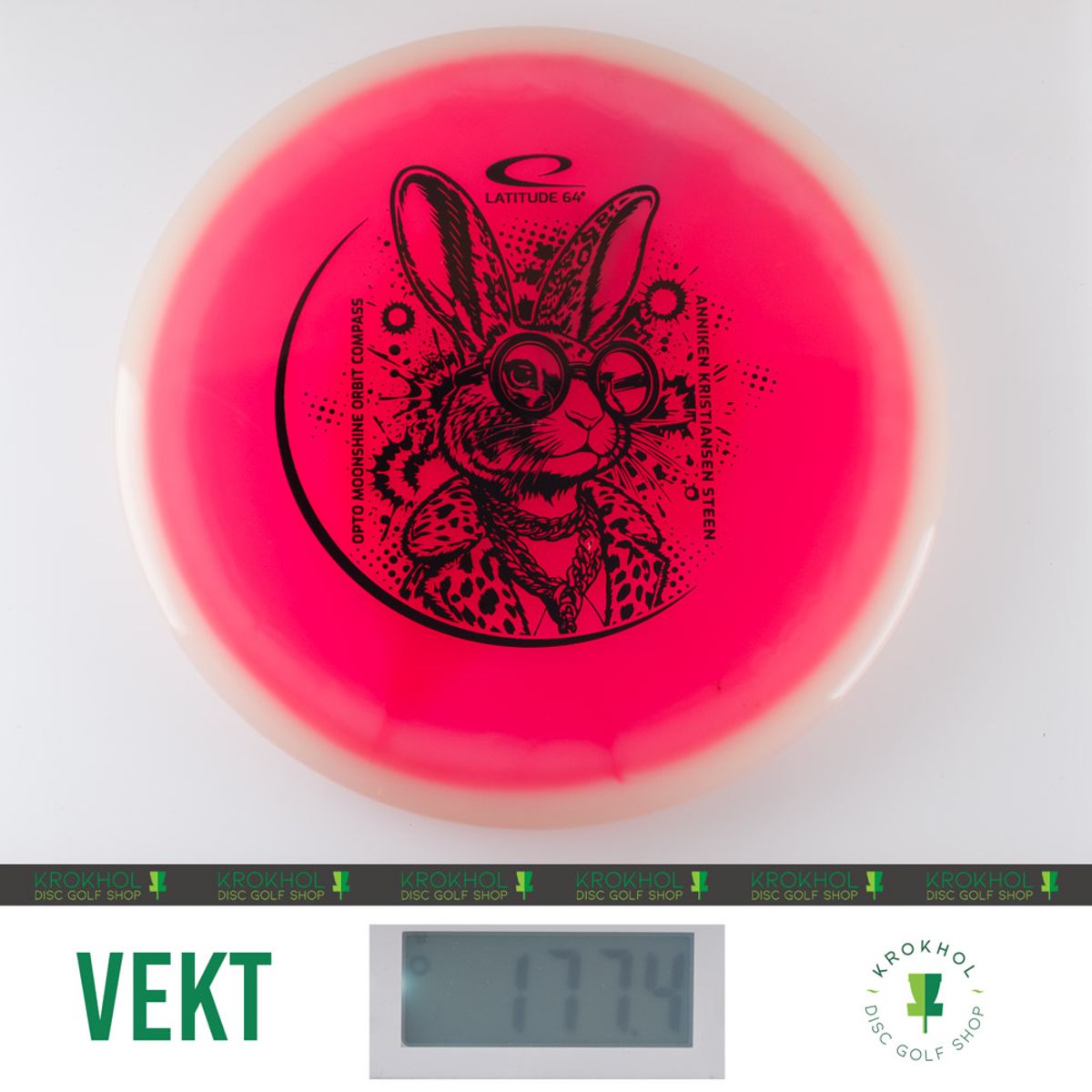 Opto Orbit Moonshine Glow Compass - Anniken K. Steen