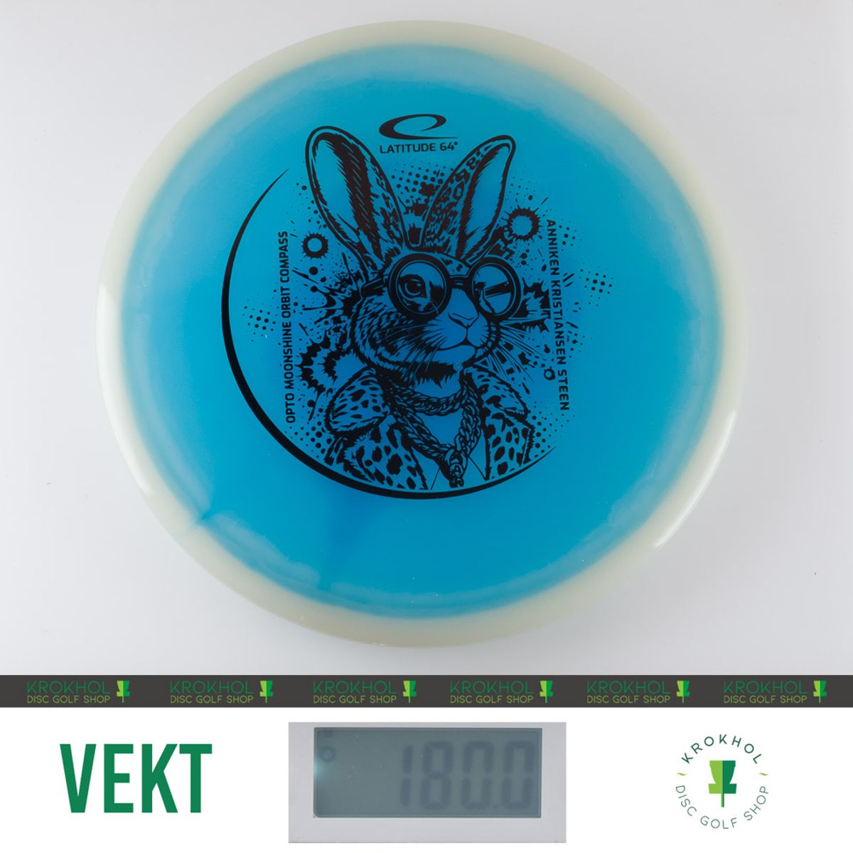 Opto Orbit Moonshine Glow Compass - Anniken K. Steen