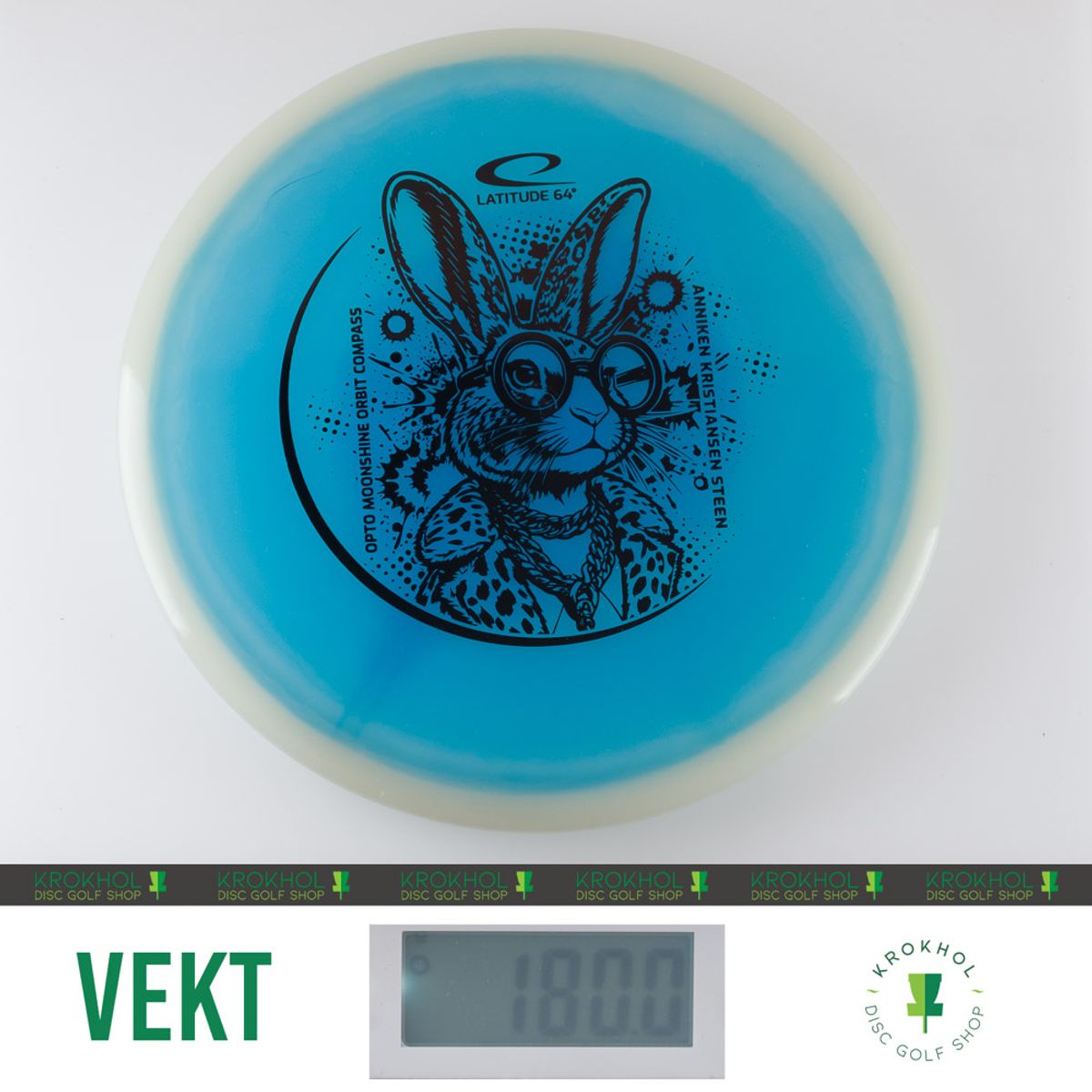 Opto Orbit Moonshine Glow Compass - Anniken K. Steen