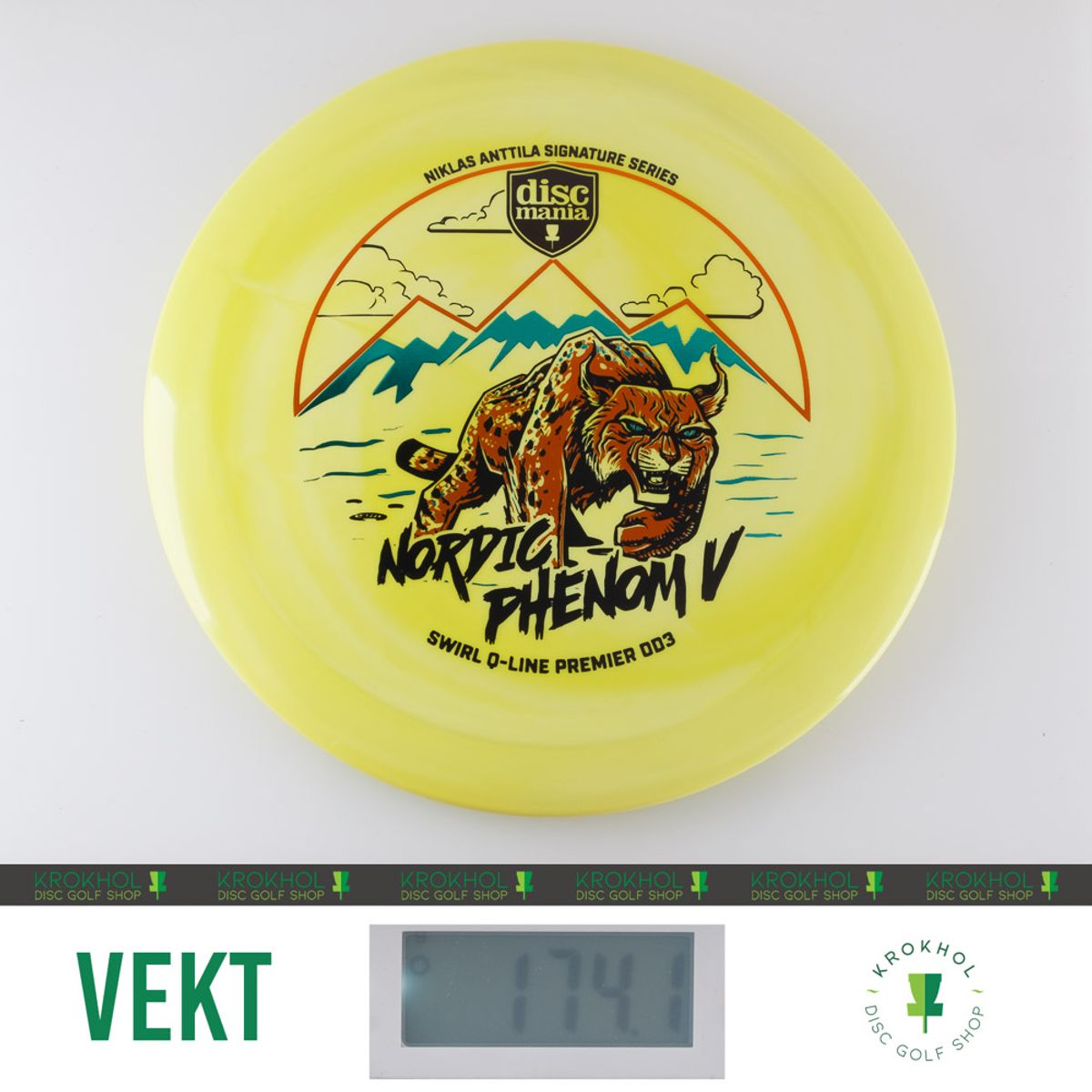Swirl Q-Line Premier DD3 - Niklas Anttila Signature Series
