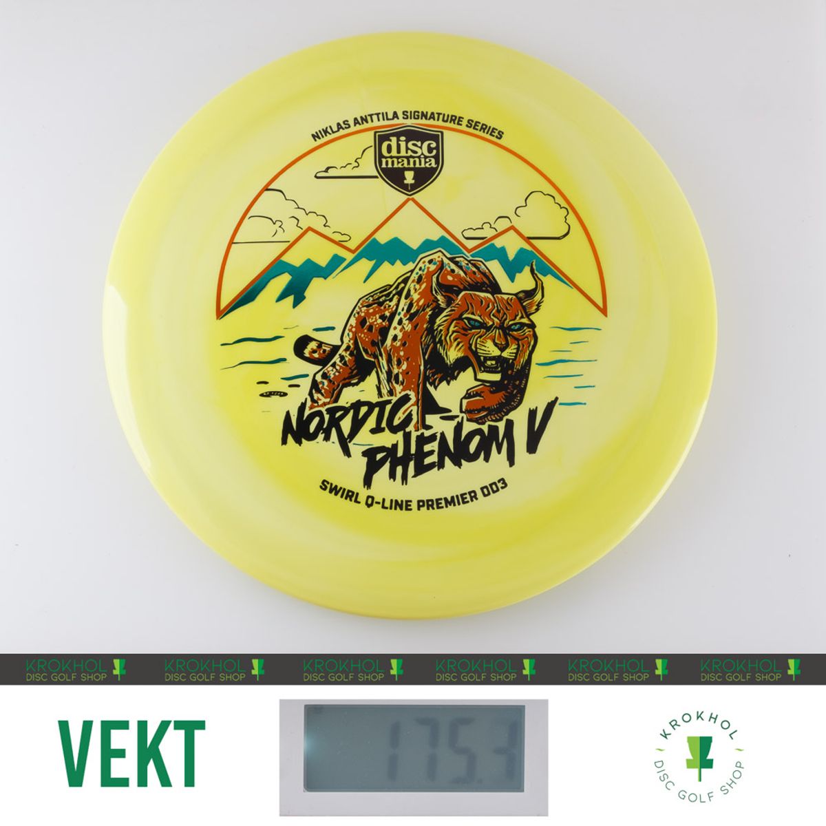 Swirl Q-Line Premier DD3 - Niklas Anttila Signature Series