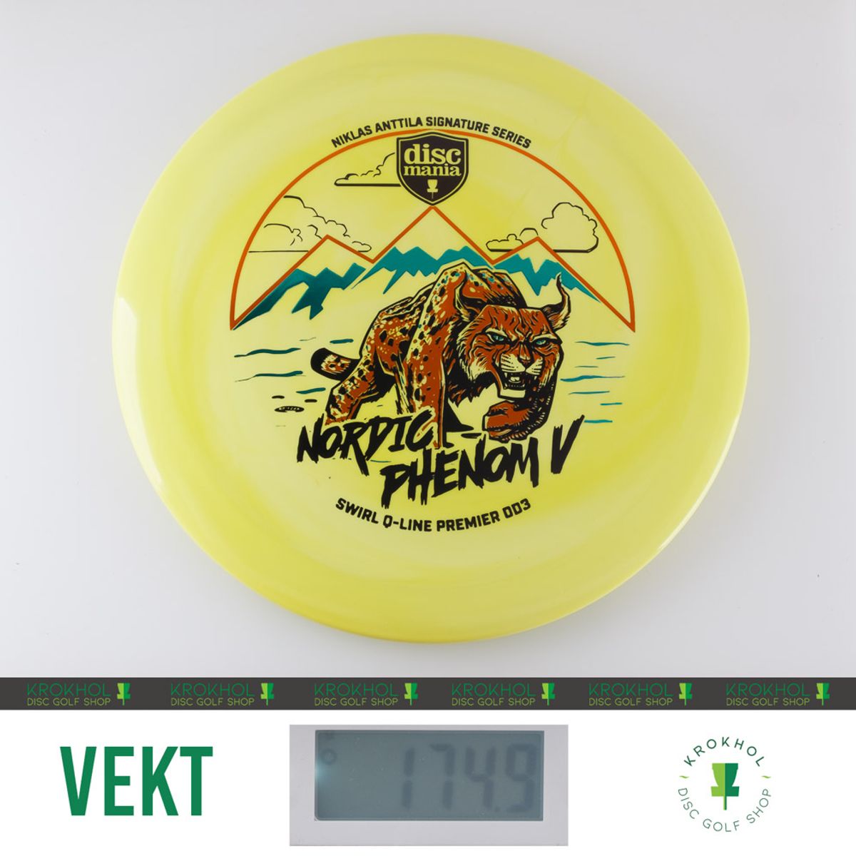 Swirl Q-Line Premier DD3 - Niklas Anttila Signature Series
