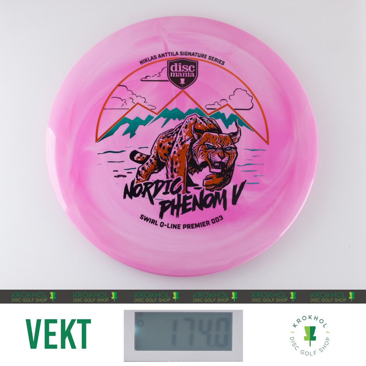 Swirl Q-Line Premier DD3 - Niklas Anttila Signature Series