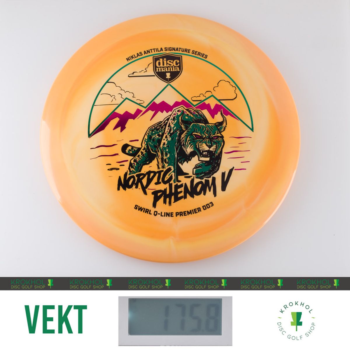 Swirl Q-Line Premier DD3 - Niklas Anttila Signature Series
