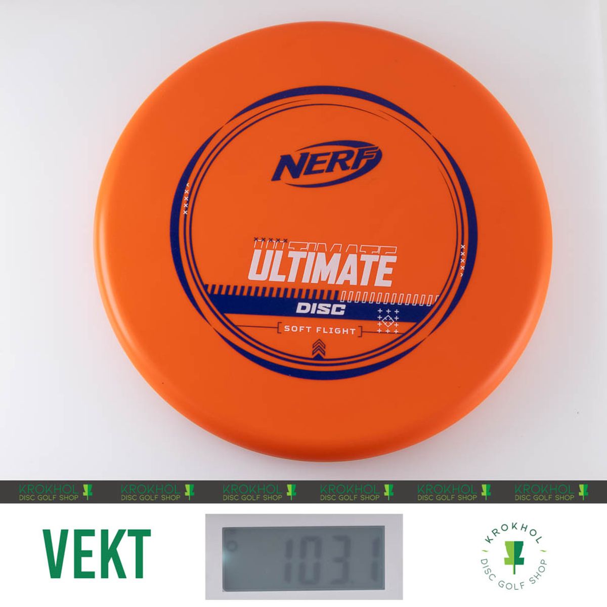 NERF Soft Flight Ultimate Disc