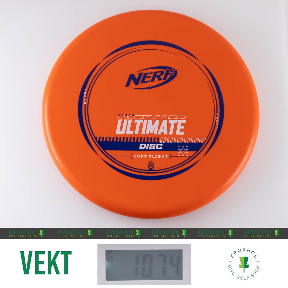 NERF Soft Flight Ultimate Disc