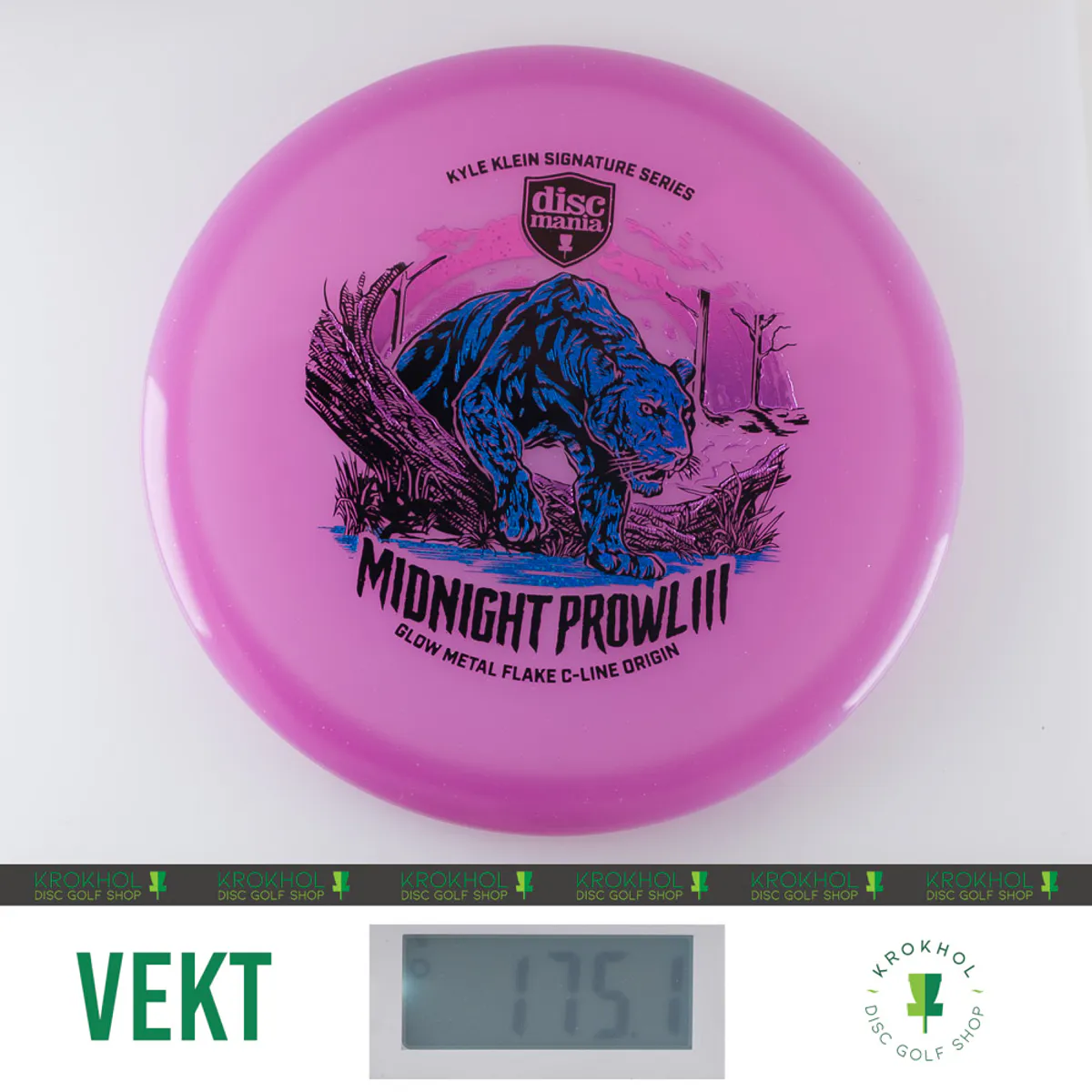 C-Line Glow Metalflake Origin - Kyle Klein Signature Series Midnight Prowl 3