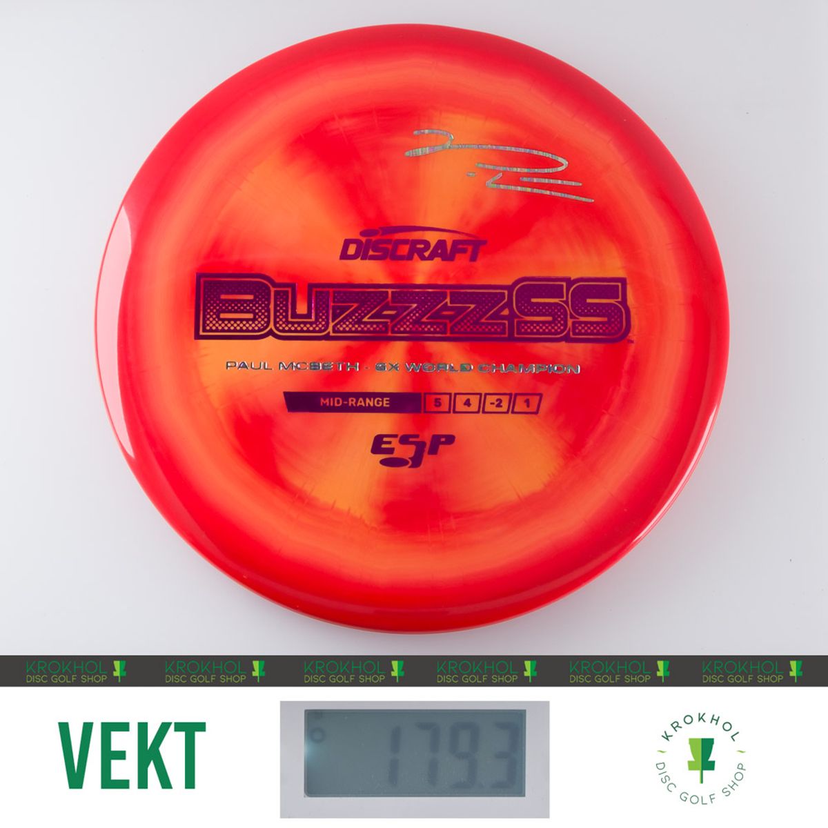 ESP Buzzz SS - Paul McBeth 6x World Champion