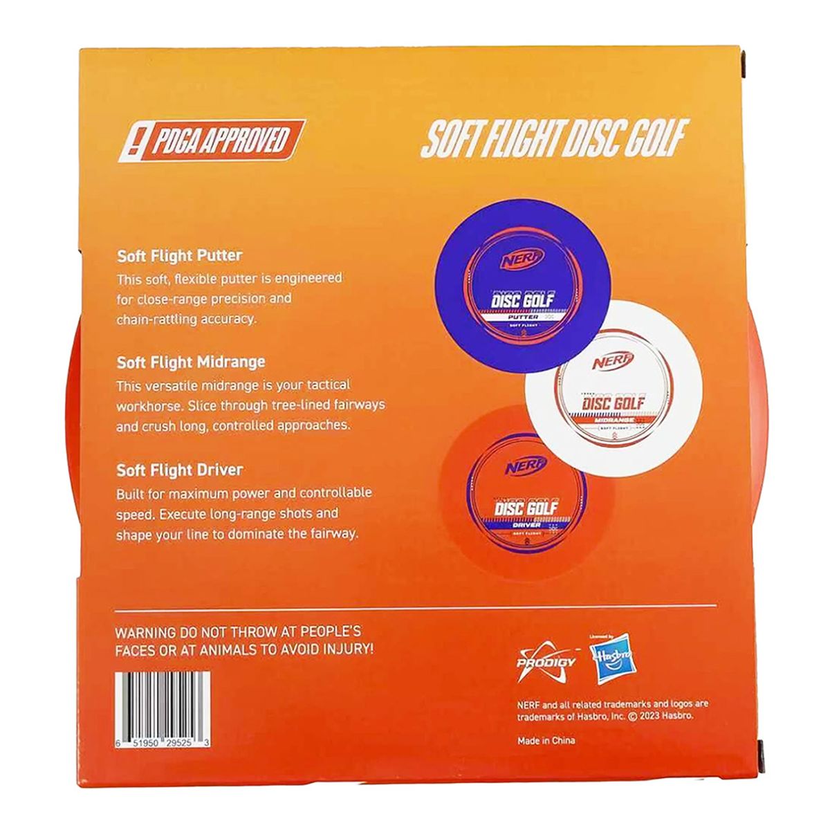 NERF Soft Flight Starter Set